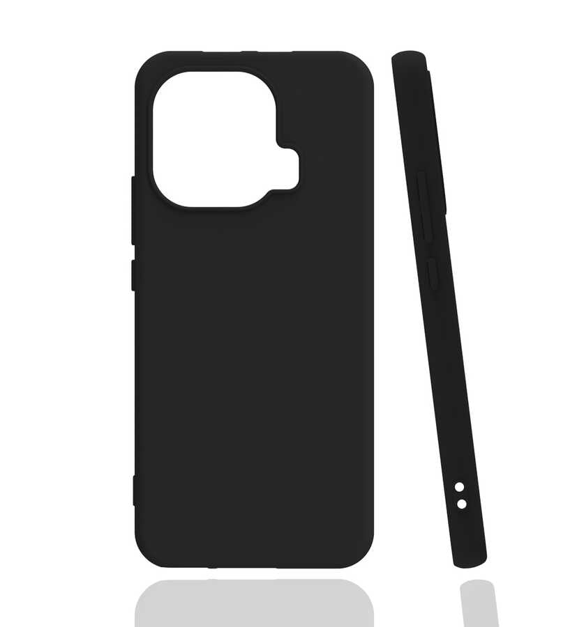 Xiaomi Mi 11 Pro Kılıf Zore Biye Silikon - Siyah