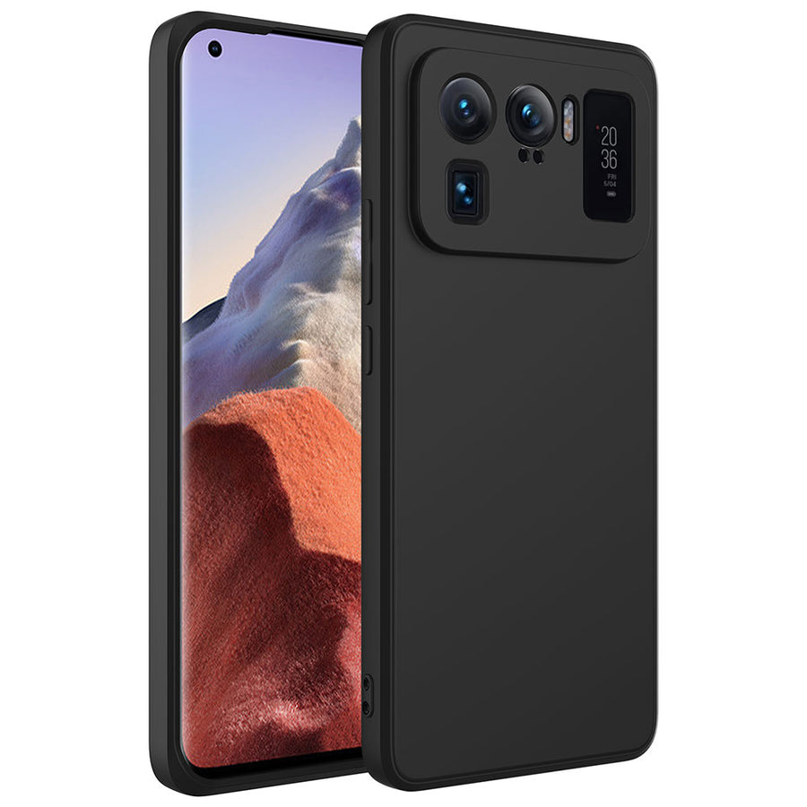 Xiaomi Mi 11 Ultra Kılıf Zore Mara Lansman Kılıf - Siyah