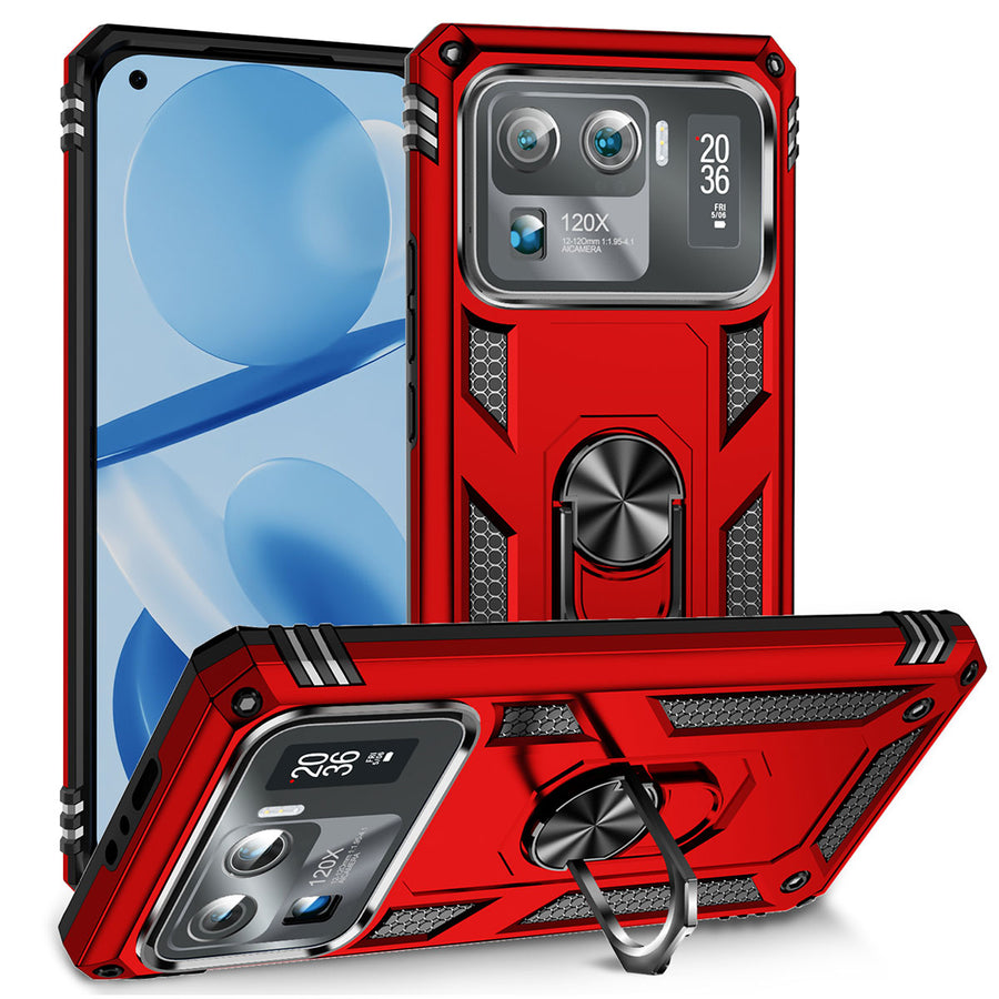 Xiaomi Mi 11 Ultra Kılıf Zore Vega Kılıf - Kırmızı
