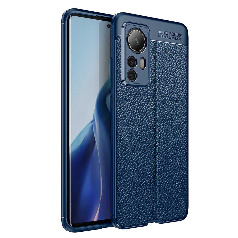 Xiaomi Mi 12 Kılıf Zore Niss Silikon Kılıf - Lacivert