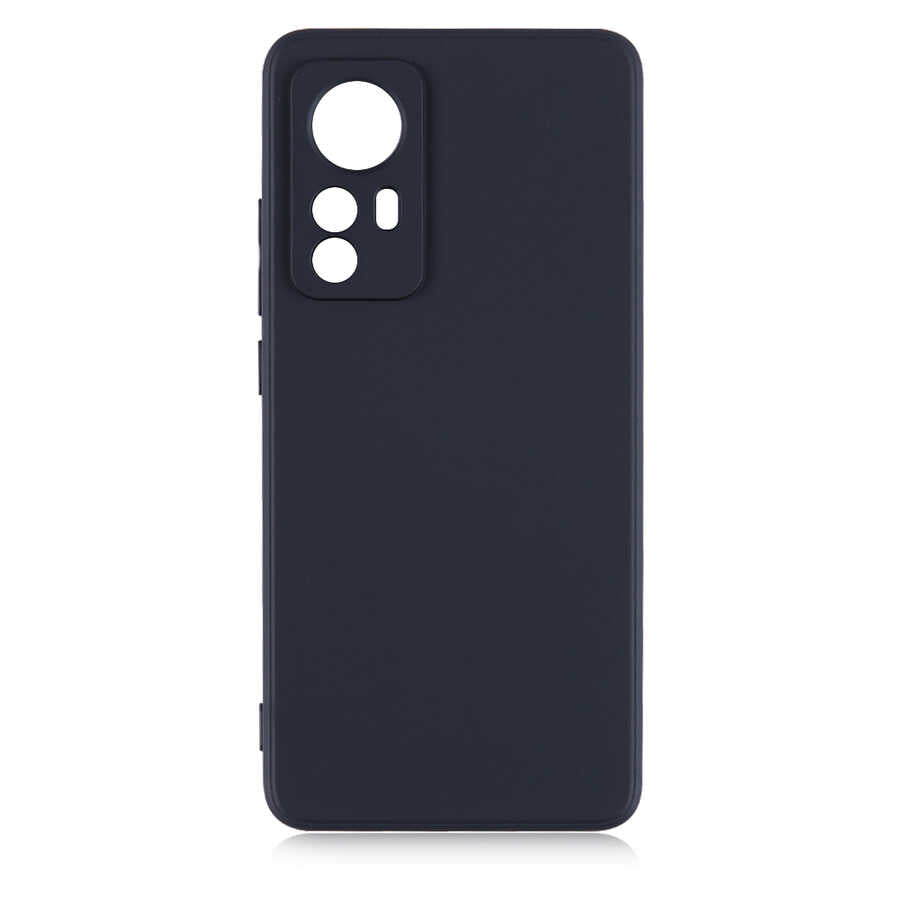Xiaomi Mi 12 Kılıf Zore Premier Silikon Kılıf - Siyah