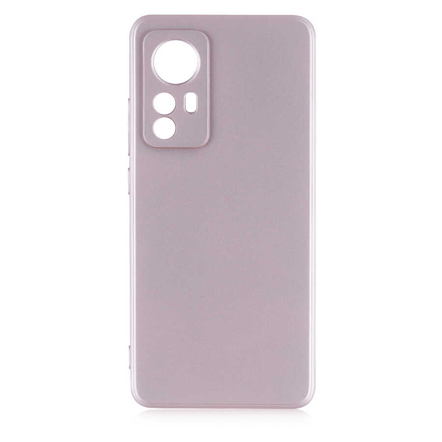 Xiaomi Mi 12 Kılıf Zore Premier Silikon Kılıf - Rose Gold