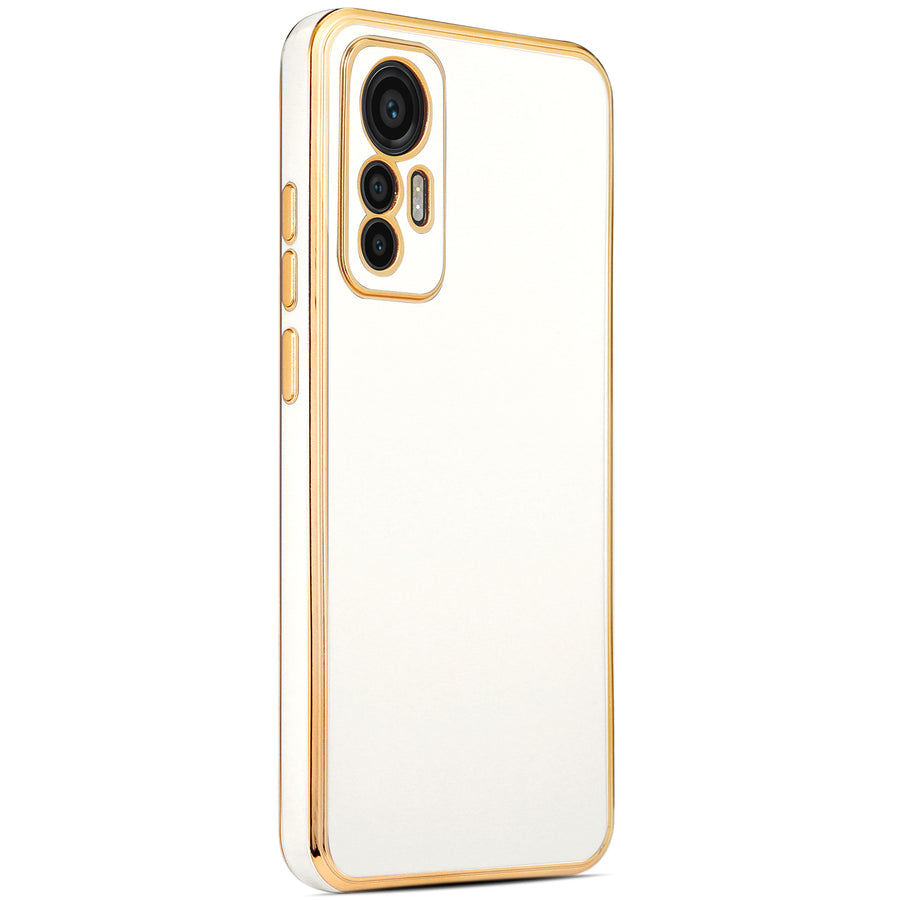 Xiaomi Mi 12 Lite Kılıf Zore Bark Kılıf - Beyaz
