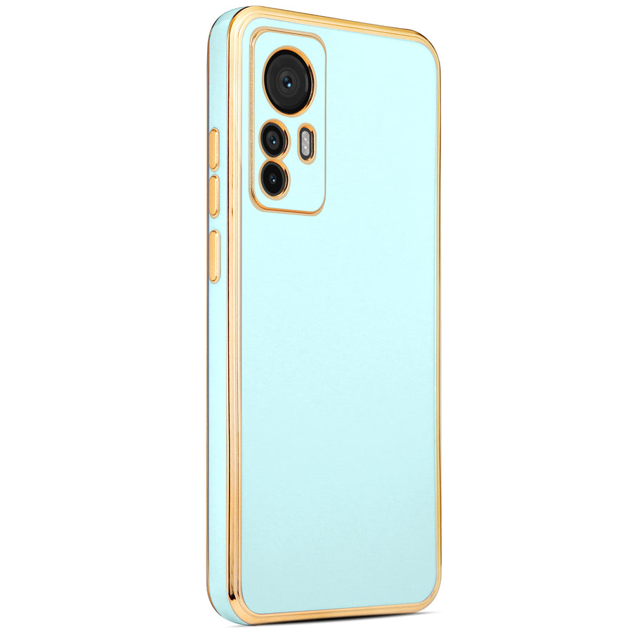 Xiaomi Mi 12T Pro Kılıf Zore Bark Kılıf - Mavi Açık