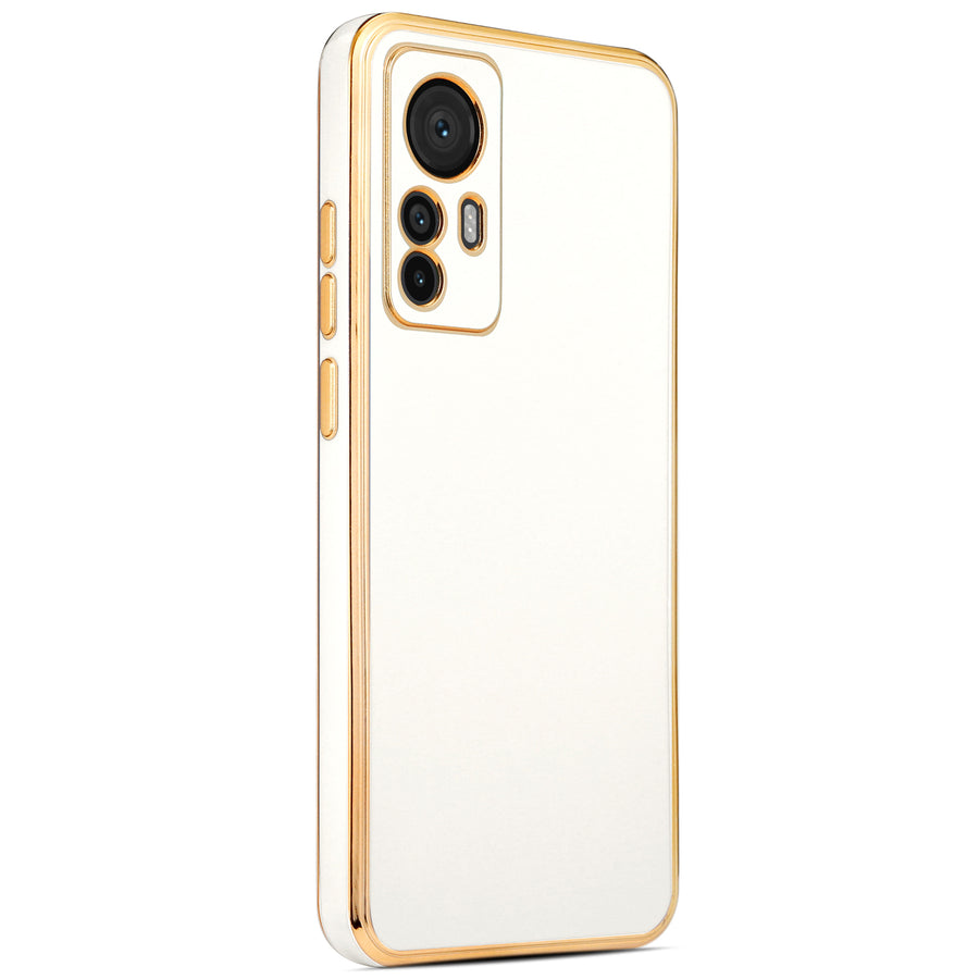 Xiaomi Mi 12T Pro Kılıf Zore Bark Kılıf - Beyaz