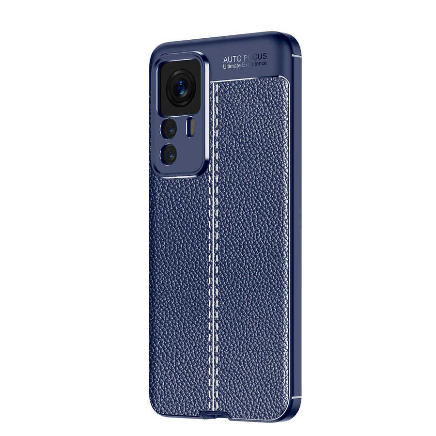 Xiaomi Mi 12T Pro Kılıf Zore Niss Silikon Kılıf - Lacivert