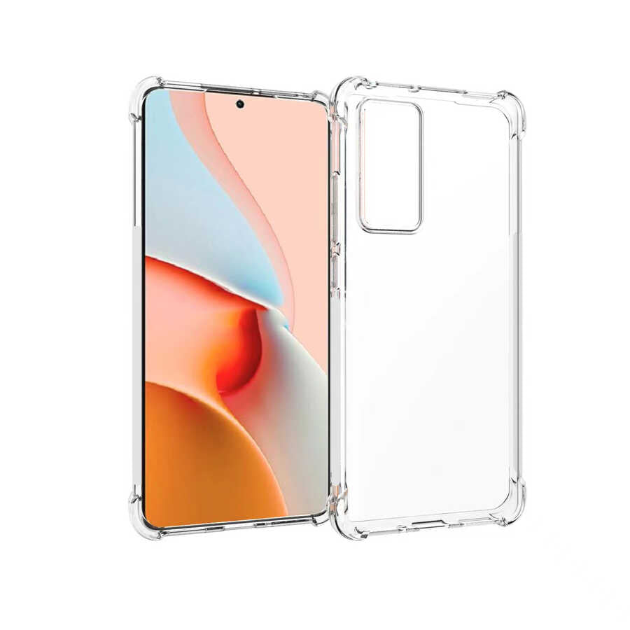 Xiaomi Mi 12T Pro Kılıf Zore Nitro Anti Shock Silikon - Renksiz