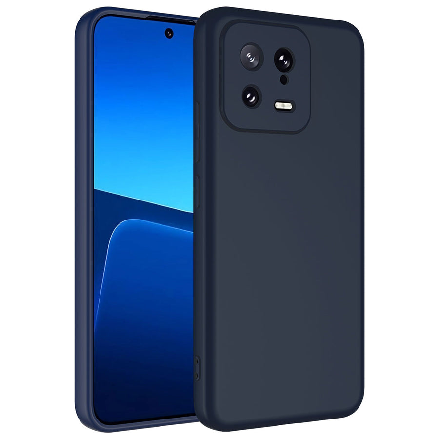 Xiaomi Mi 13 Kılıf Zore Mara Lansman Kılıf - Lacivert