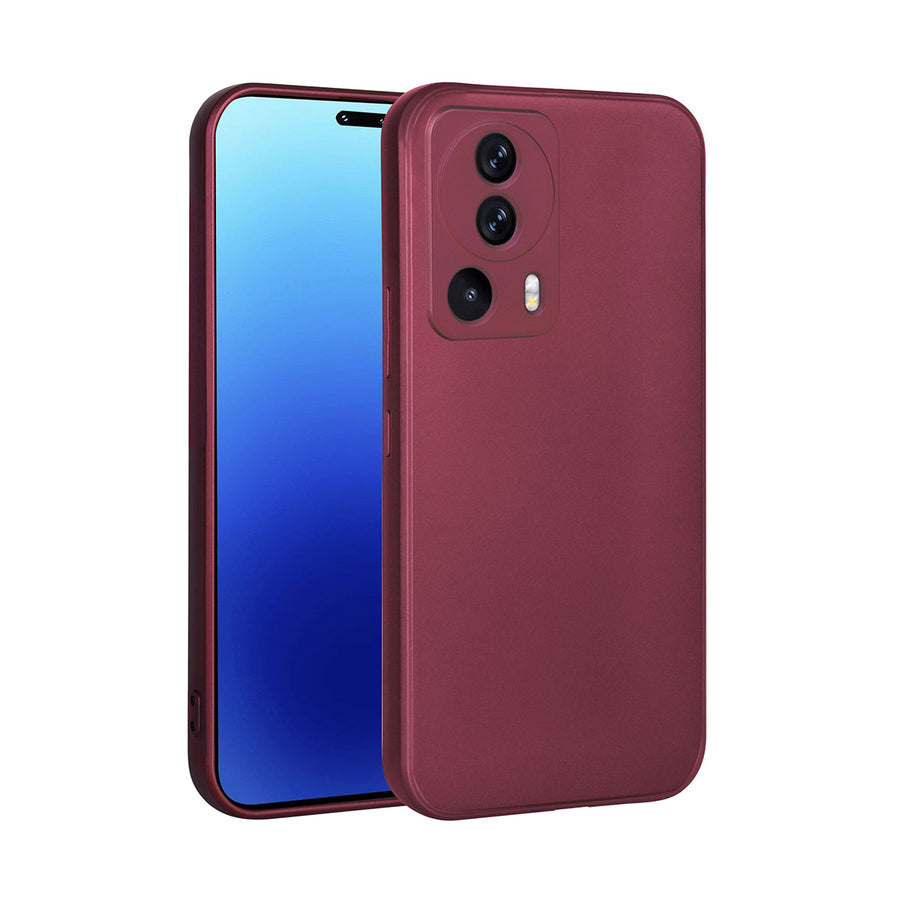 Xiaomi Mi 13 Lite Kılıf Zore Premier Silikon Kılıf - Mürdüm
