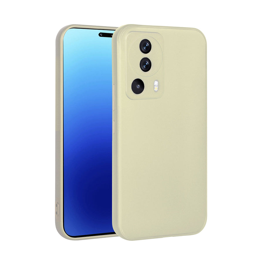 Xiaomi Mi 13 Lite Kılıf Zore Premier Silikon Kılıf - Gold