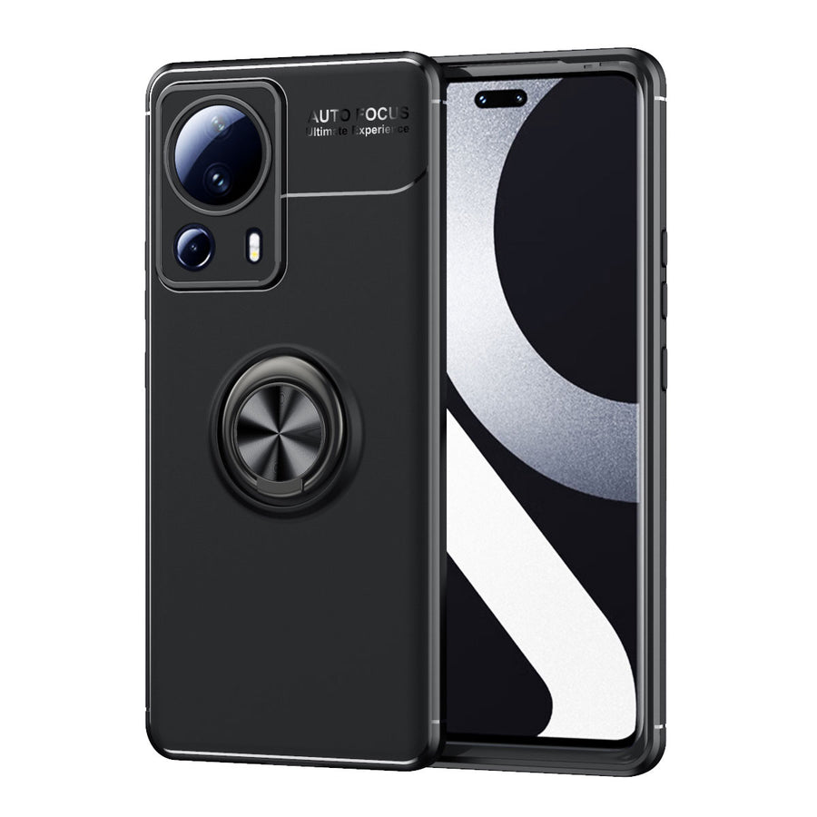 Xiaomi Mi 13 Lite Kılıf Zore Ravel Silikon Kılıf - Siyah
