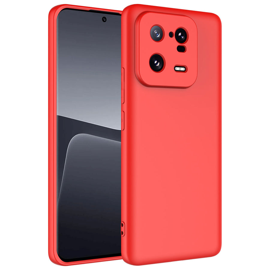 Xiaomi Mi 13 Pro Kılıf Zore Mara Lansman Kılıf - Kırmızı