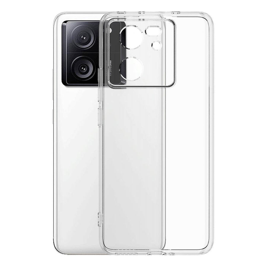 Xiaomi Mi 13T Kılıf Zore Süper Silikon Kılıf - Renksiz