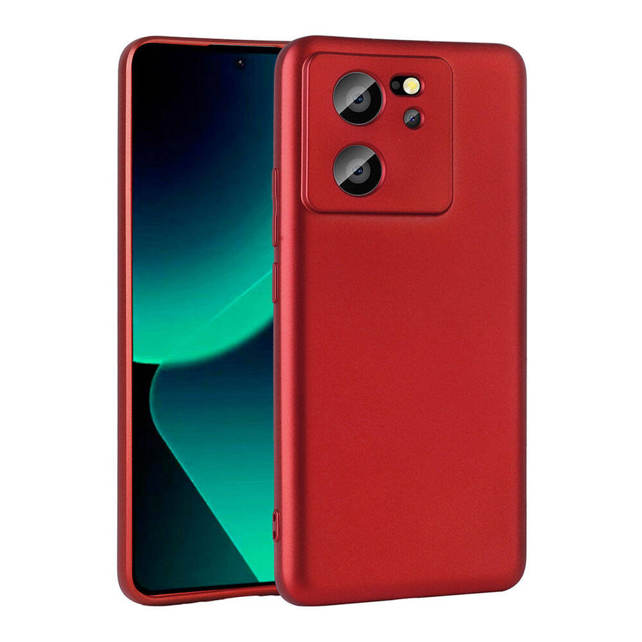 Xiaomi Mi 13T Pro Kılıf Zore Premier Silikon Kılıf - Kırmızı