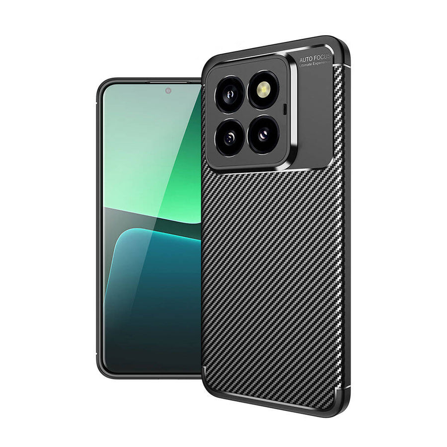 Xiaomi Mi 14 Pro Kılıf Zore Negro Silikon Kılıf - Siyah