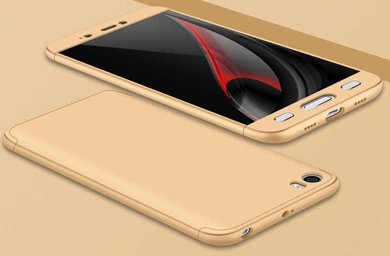Xiaomi Mi 5 Kılıf Zore Ays Kılıf - Gold