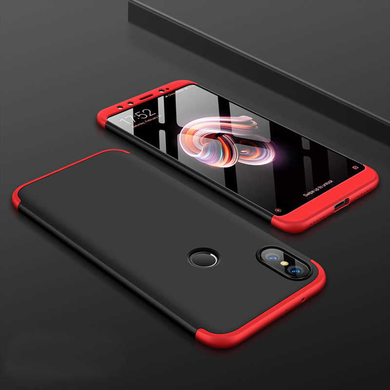 Xiaomi Mi 8 Kılıf Zore Ays Kılıf - Siyah-Kırmızı