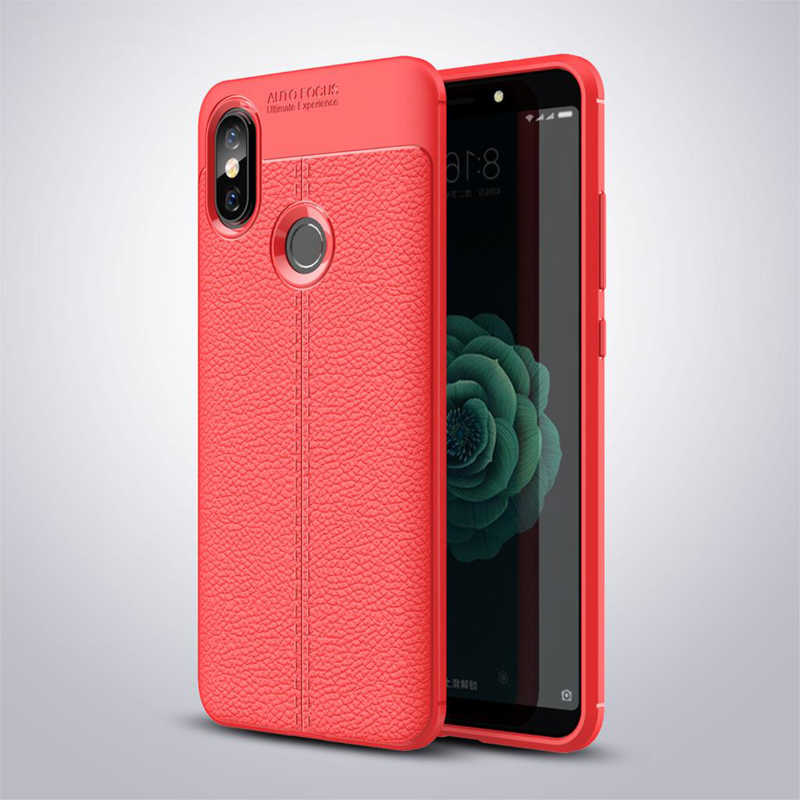 Xiaomi Mi 8 Kılıf Zore Niss Silikon Kılıf - Kırmızı