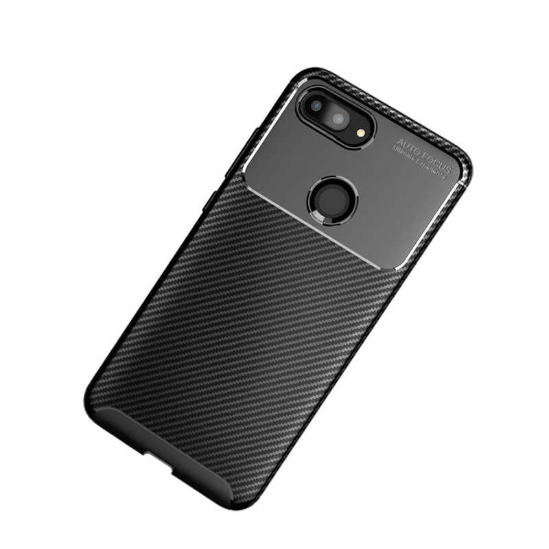 Xiaomi Mi 8 Lite Kılıf Zore Negro Silikon Kılıf - Siyah