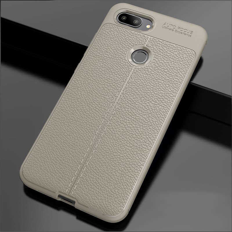 Xiaomi Mi 8 Lite Kılıf Zore Niss Silikon Kılıf - Gri