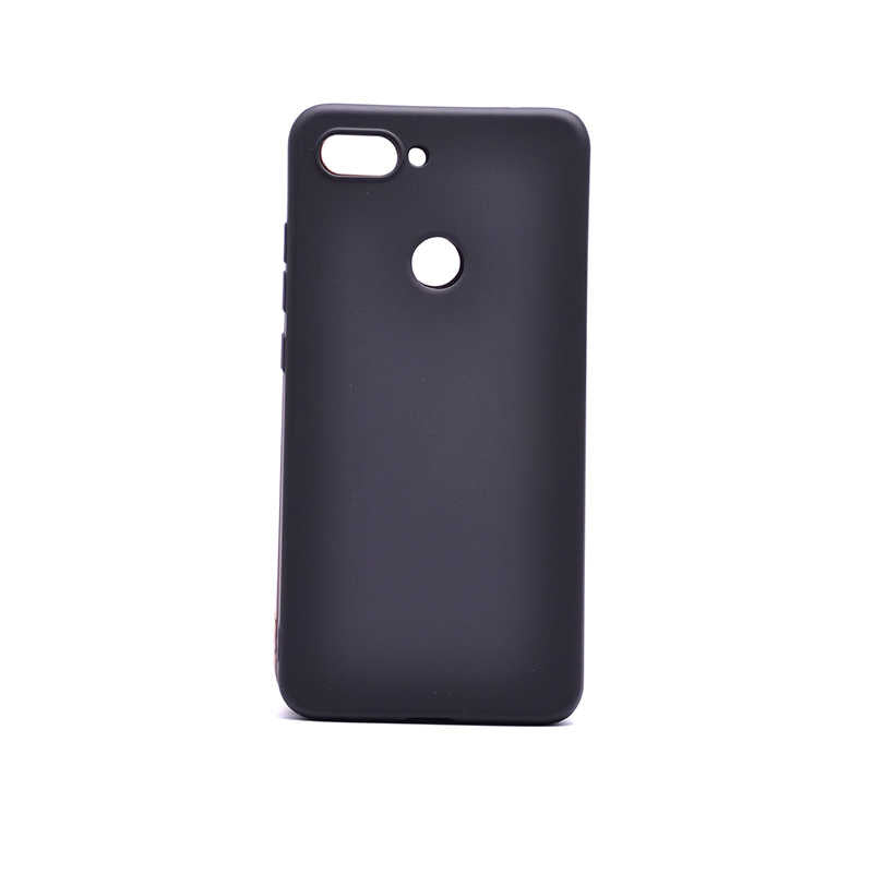 Xiaomi Mi 8 Lite Kılıf Zore Premier Silikon Kılıf - Siyah