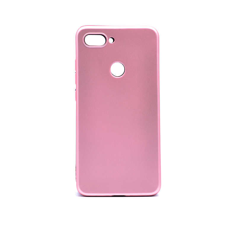 Xiaomi Mi 8 Lite Kılıf Zore Premier Silikon Kılıf - Rose Gold