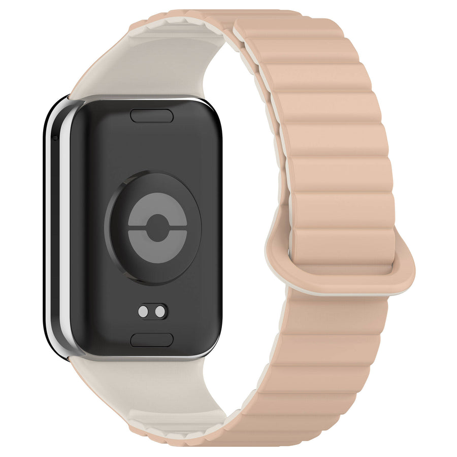 Xiaomi Mi Band 8 Pro Silikon Kordon Zore KRD-105 Strap Kayış - Pudra