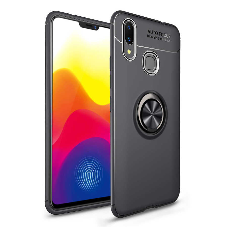 Xiaomi Mi Max 3 Kılıf Zore Ravel Silikon Kılıf - Siyah