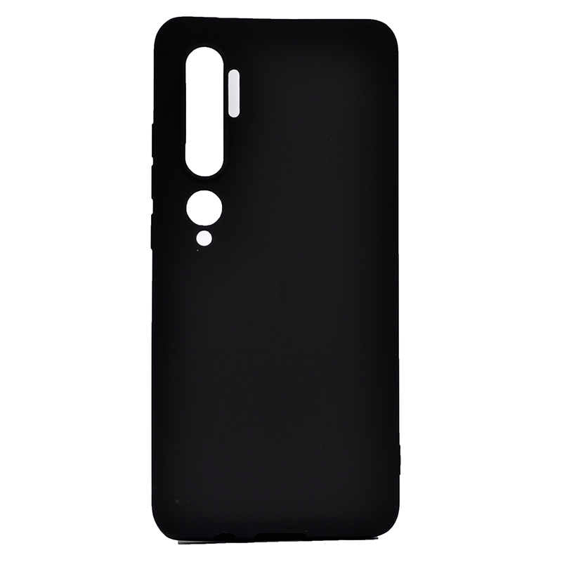 Xiaomi Mi Note 10 Kılıf Zore Premier Silikon Kılıf - Siyah