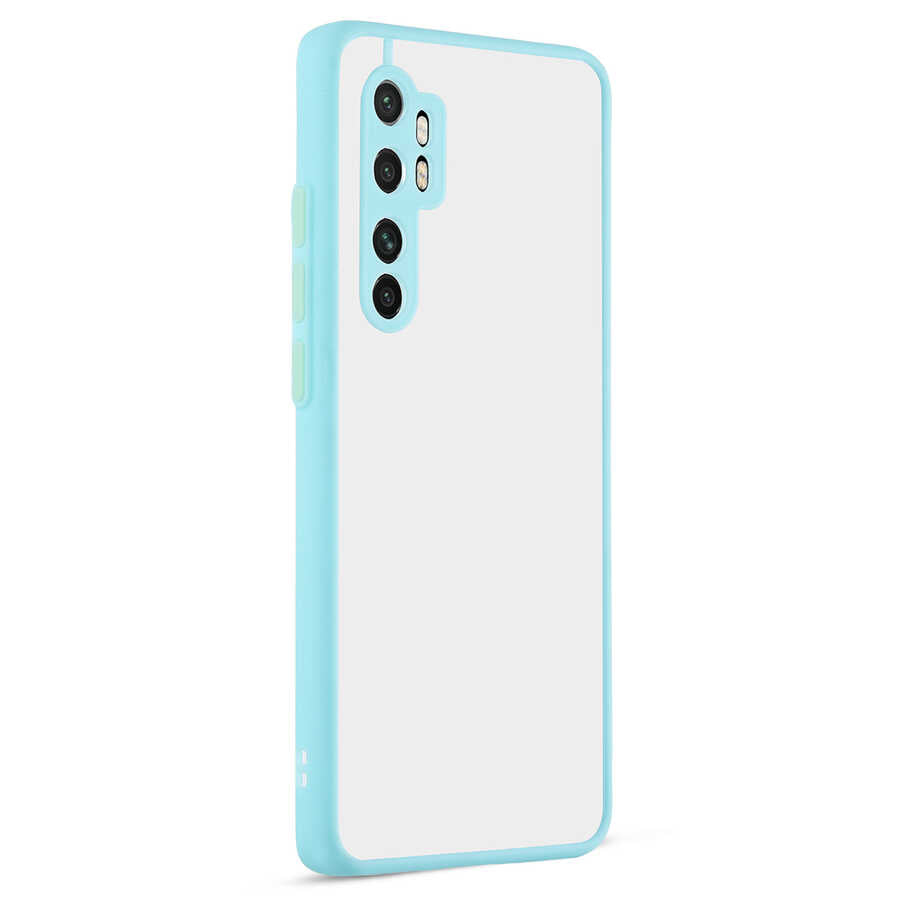 Xiaomi Mi Note 10 Lite Kılıf Zore Hux Kılıf - Turkuaz
