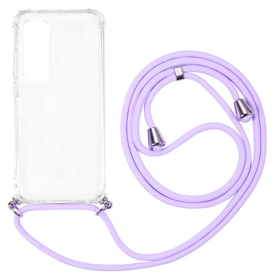 Xiaomi Mi Note 10 Lite Kılıf Zore X-Rop Kılıf - Renksiz