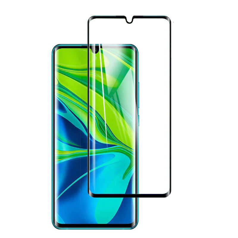 Xiaomi Mi Note 10 Pro Zore Süper Pet Ekran Koruyucu Jelatin - Siyah