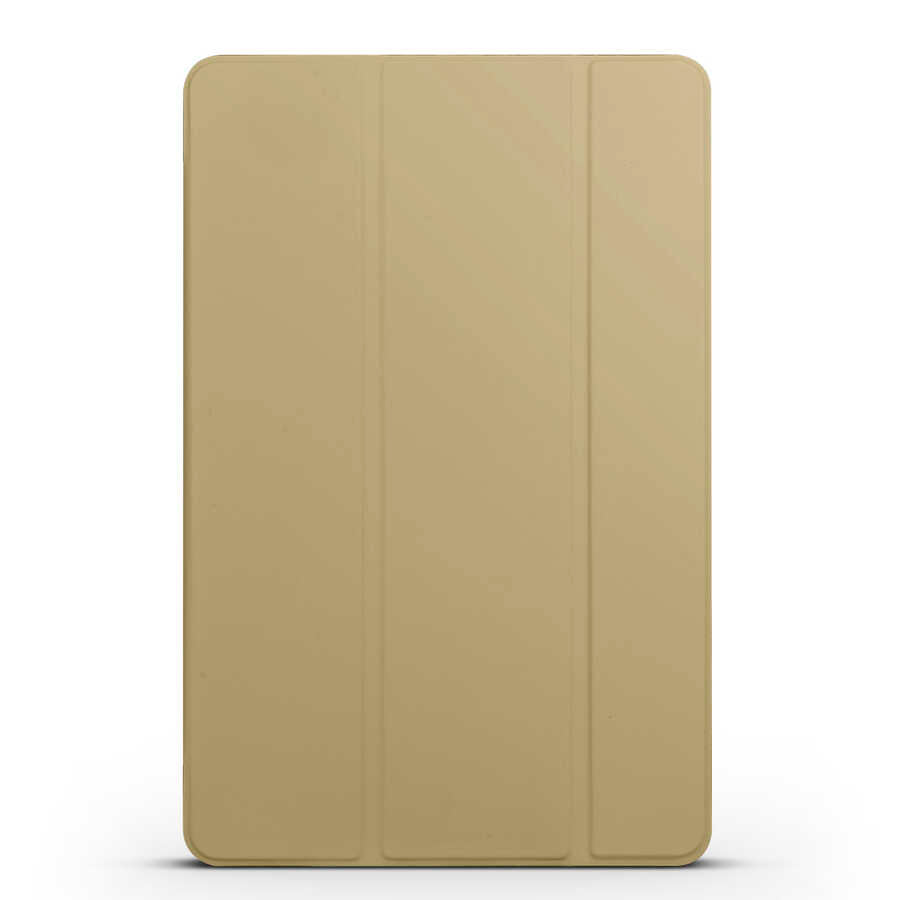 Xiaomi Mi Pad 5 Zore Smart Cover Standlı 1-1 Kılıf - Gold