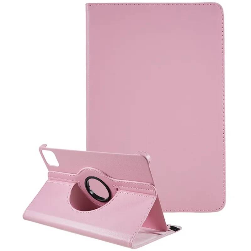 Xiaomi Pad 6 Zore Dönebilen Standlı Kılıf - Pembe