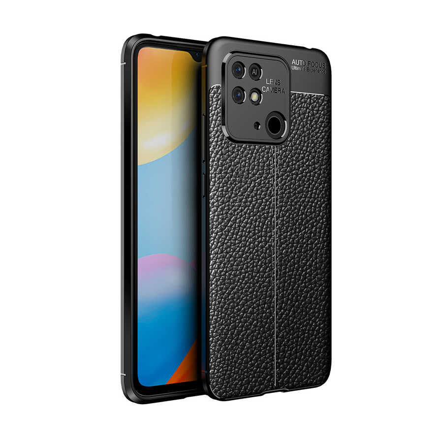 Xiaomi Poco C40 Kılıf Zore Niss Silikon Kılıf - Siyah