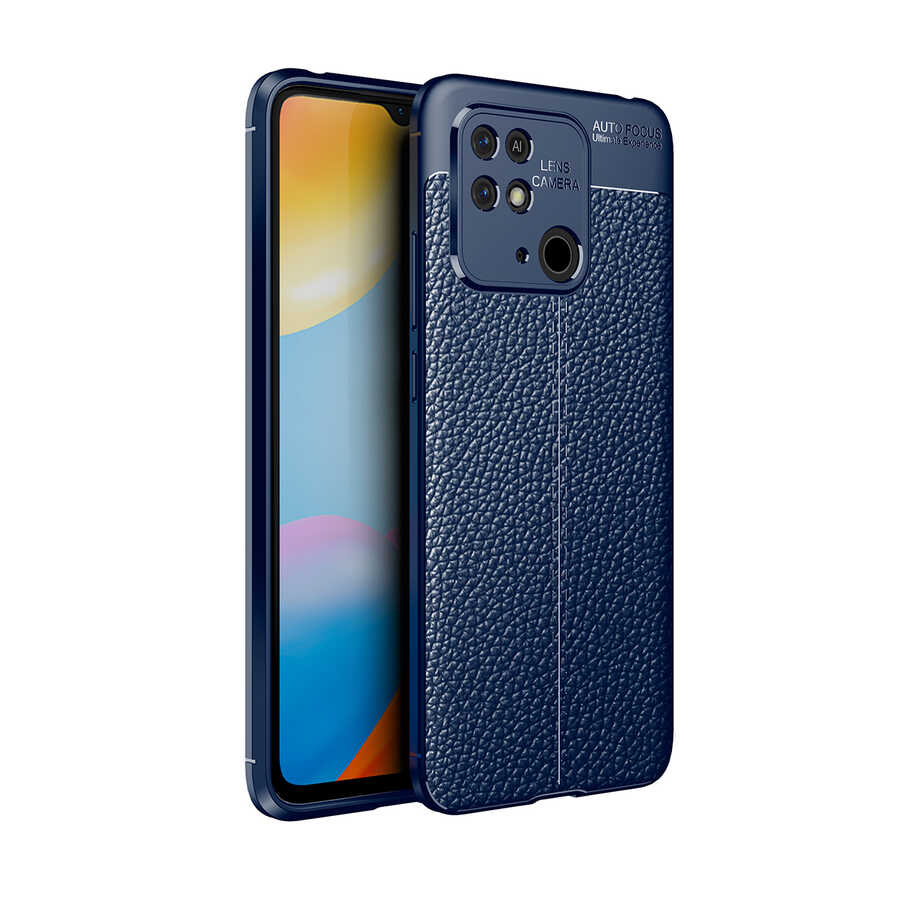 Xiaomi Poco C40 Kılıf Zore Niss Silikon Kılıf - Lacivert