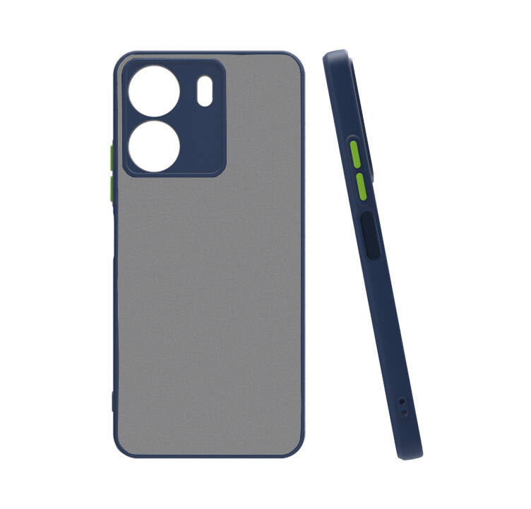 Xiaomi Poco C65 Kılıf Zore Hux Kılıf - Lacivert