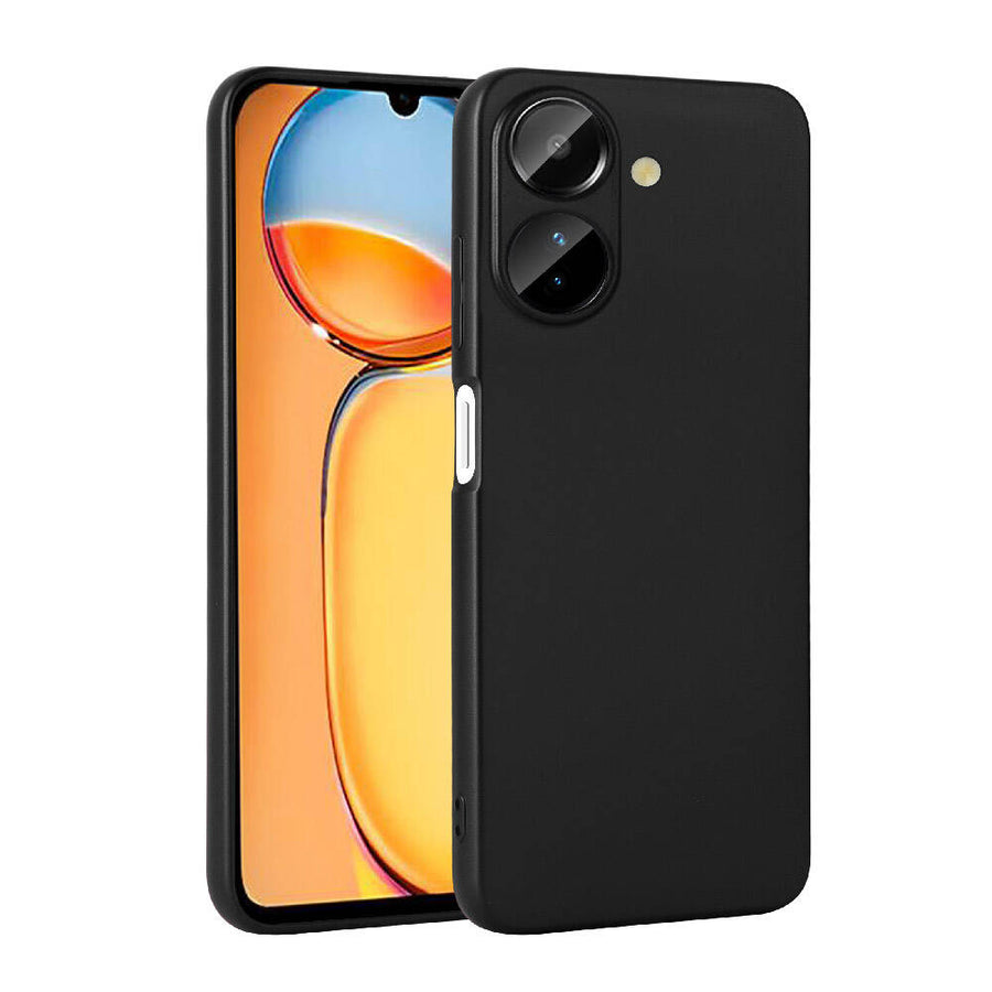 Xiaomi Poco C65 Kılıf Zore Premier Silikon Kılıf - Siyah