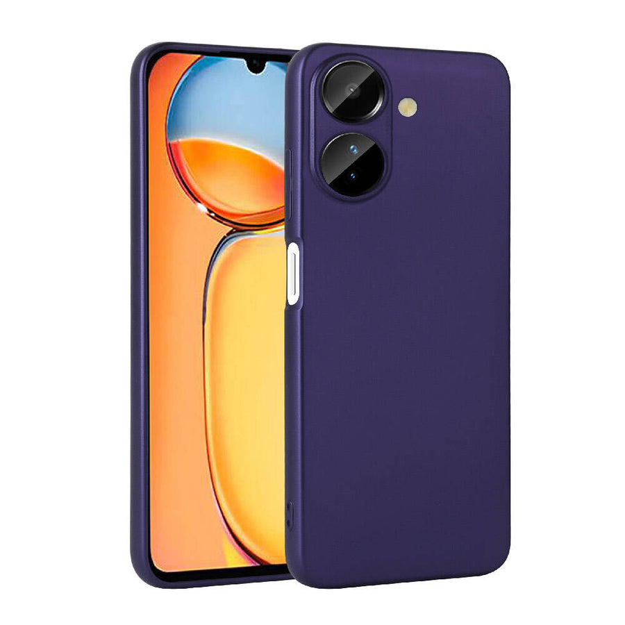 Xiaomi Poco C65 Kılıf Zore Premier Silikon Kılıf - Lacivert