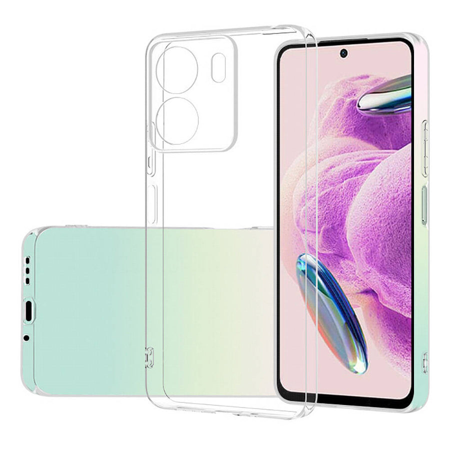 Xiaomi Poco C65 Kılıf Zore Süper Silikon Kılıf - Renksiz