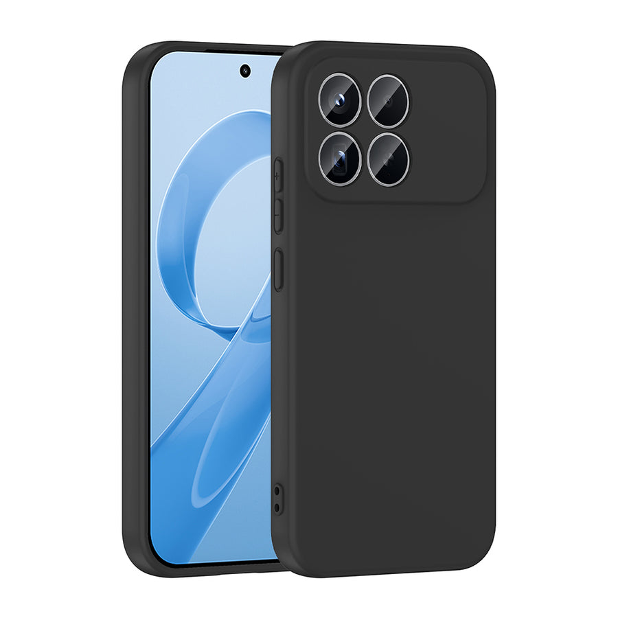 Xiaomi Poco F8 Pro Kılıf Zore Mara Lansman Kılıf - Siyah