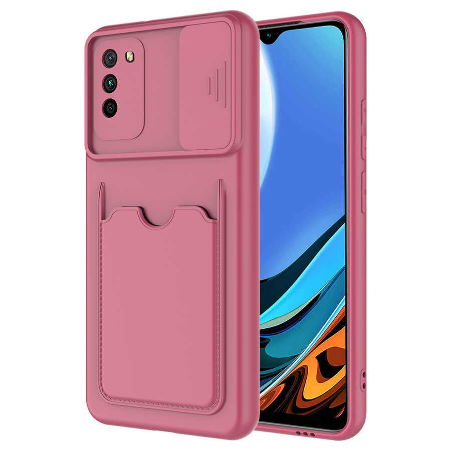 Xiaomi Poco M3 Kılıf Zore Kartix Kılıf - Koyu Mor