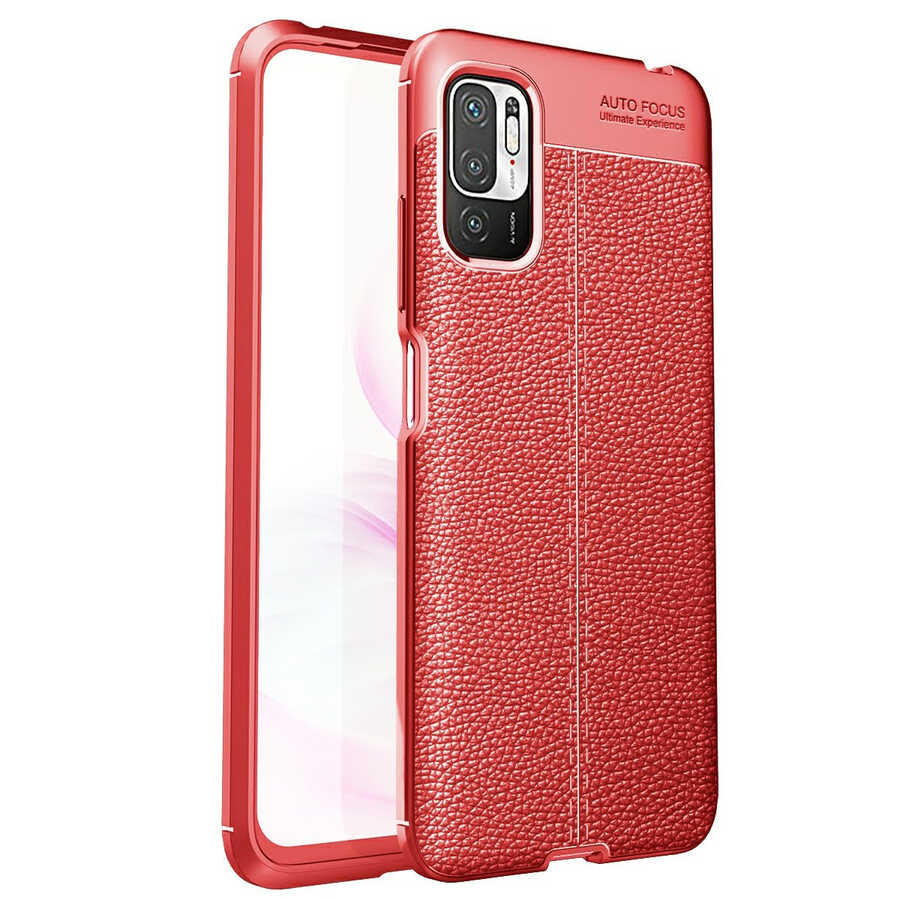 Xiaomi Poco M3 Pro Kılıf Zore Niss Silikon Kılıf - Kırmızı