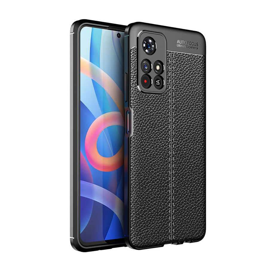Xiaomi Poco M4 Pro 5G Kılıf Zore Niss Silikon Kılıf - Siyah
