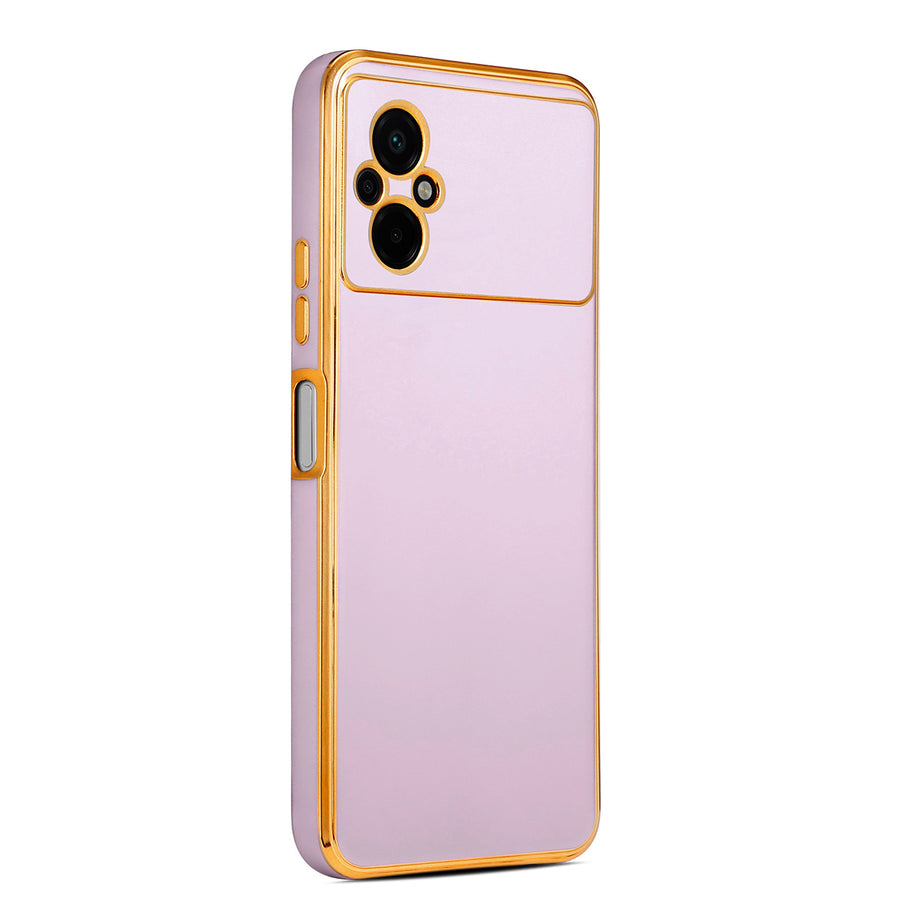 Xiaomi Poco M5 Kılıf Zore Bark Kılıf - Lila