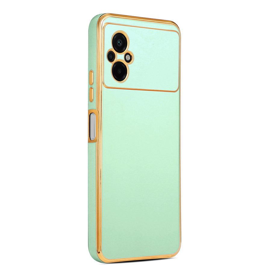 Xiaomi Poco M5 Kılıf Zore Bark Kılıf - Açık Yeşil