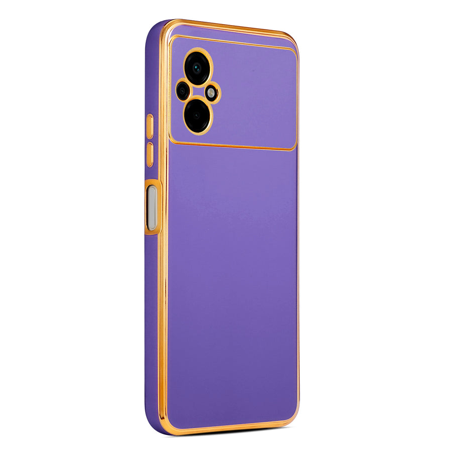 Xiaomi Poco M5 Kılıf Zore Bark Kılıf - Derin Mor
