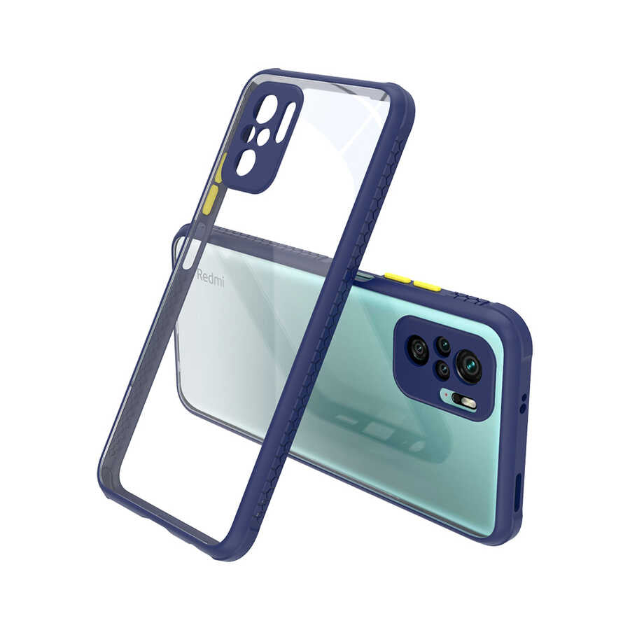 Xiaomi Poco M5S Kılıf Zore Kaff Kılıf - Lacivert