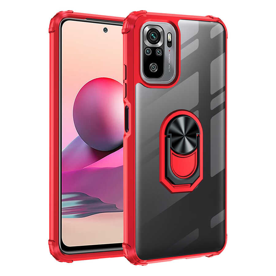 Xiaomi Poco M5S Kılıf Zore Mola Kılıf - Kırmızı