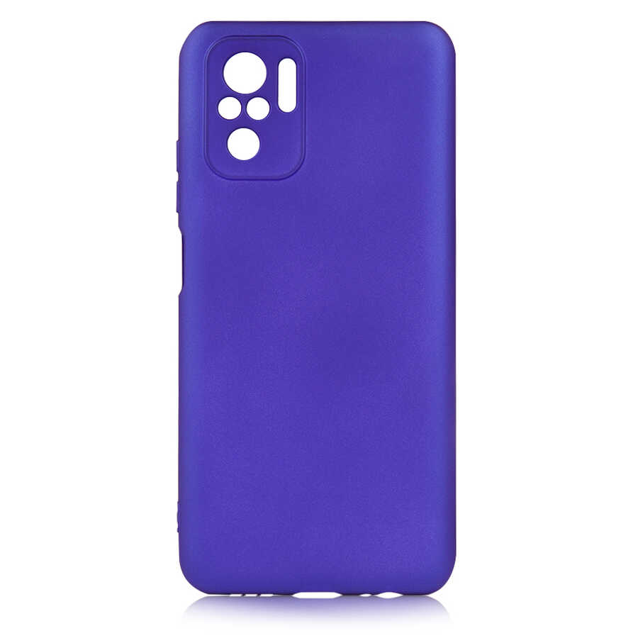 Xiaomi Poco M5S Kılıf Zore Premier Silikon Kılıf - Saks Mavi